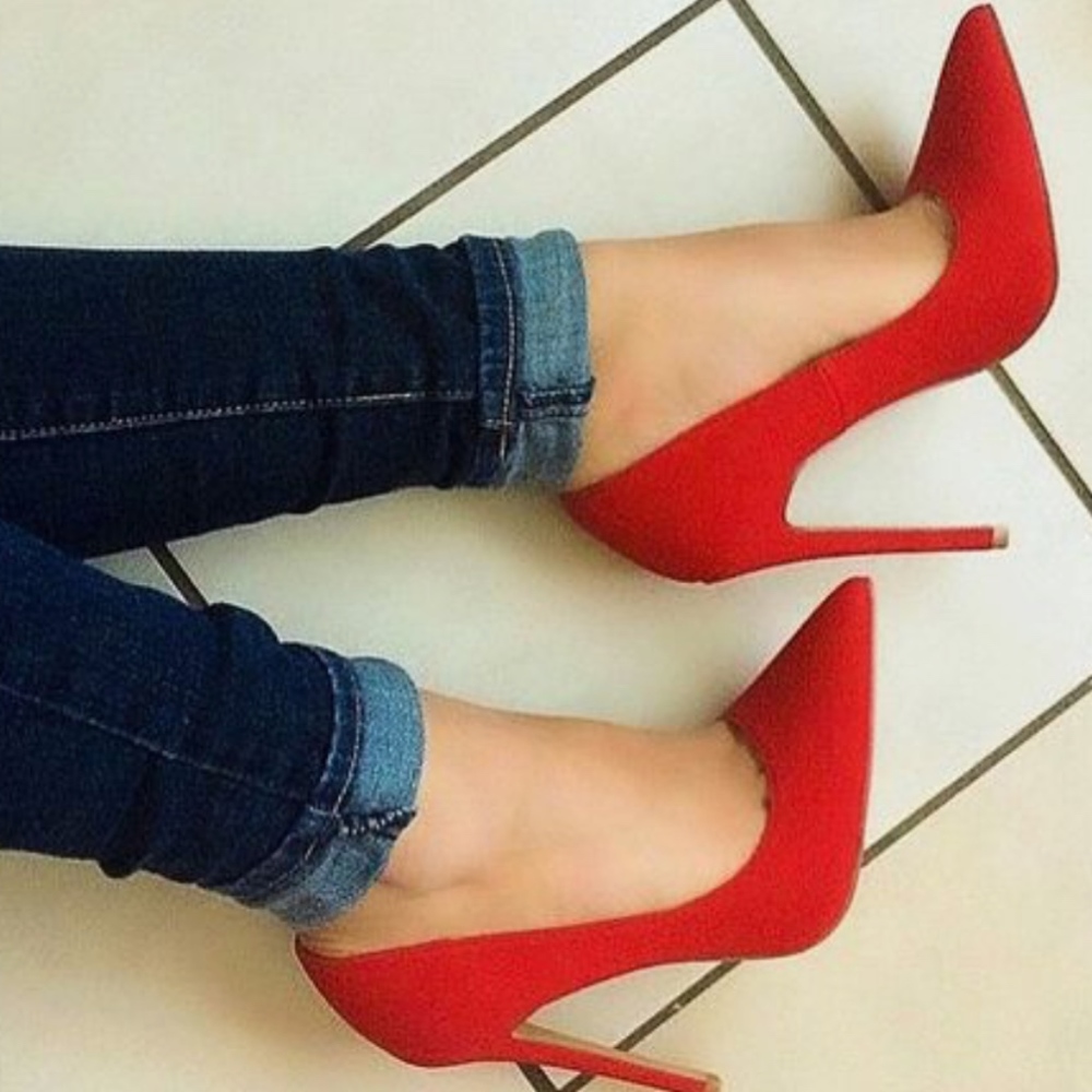 Red heels